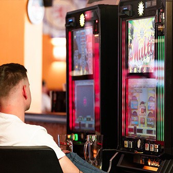 Spielautomaten in der Roots Sportsbar Braunschweig